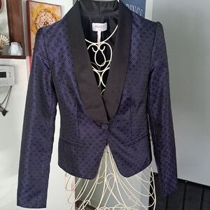 Laundry By Shelli Segal Brocade Waist Coat, Sz 2